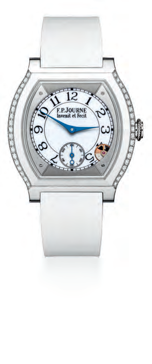 F. P. Journe elegante-40mm-titanium-inserts-and-2-rows-diamonds